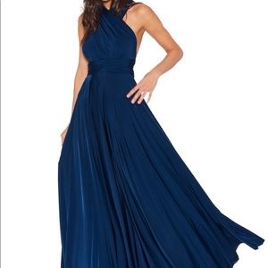 TwoBirds Blue Ballgown